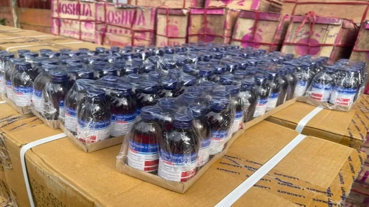 Noida Police Seize Illegal Codeine Cough Syrup Worth Lakhs Two Arrested