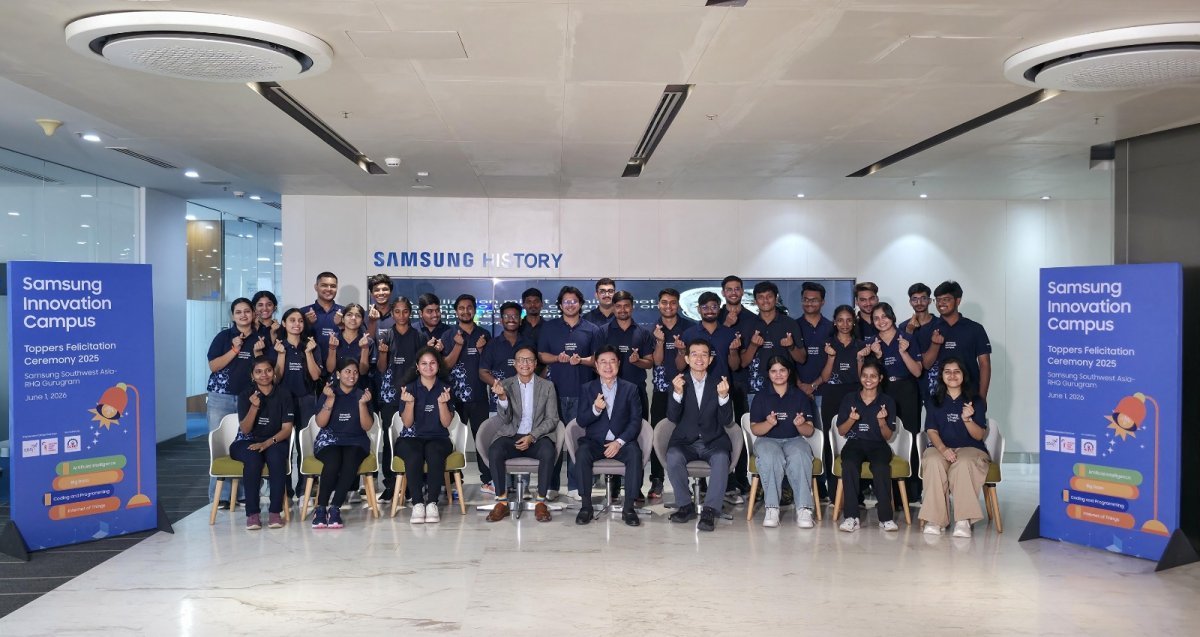 Samsung Awards ₹30 Lakh to Innovation Campus Toppers; Agri-AI Model Steals the Spotlight
