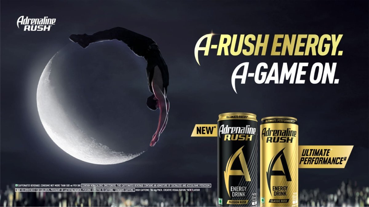 PepsiCo India Charges Into Premium Energy Market With 'Adrenaline Rush' For Gen-Z