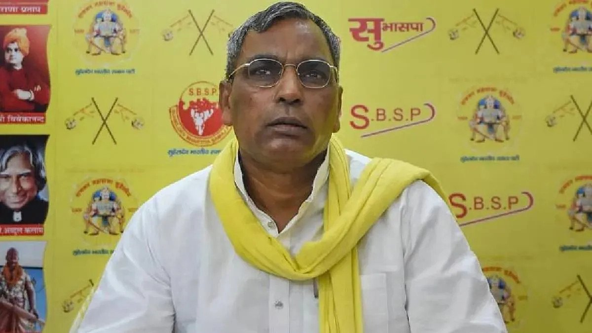 Rajbhar Drops Big Hint on Impending Samajwadi Party Split
