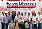 Medanta Lucknow Honors Lifesavers on the Eve of World Blood Donor Day