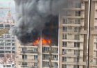 Massive Fire Erupts at Ivy County High-Rise in Noida