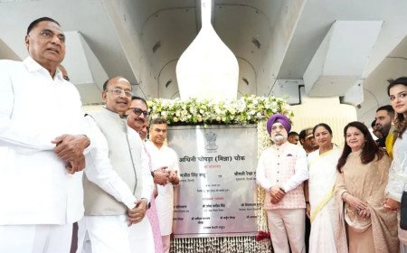  Delhi's Britannia Chowk Renamed to Honor Journalist Ashwini Chopra
