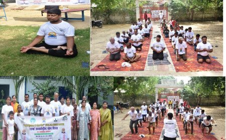 K Health & Fitness Care Foundation Leads Yoga Movement in Lucknow