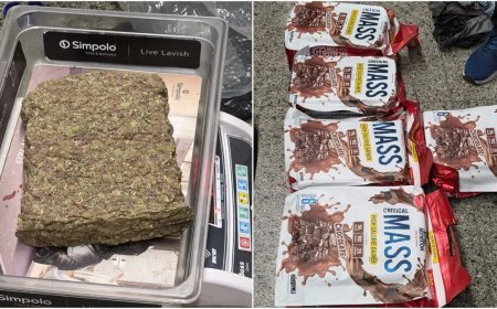 Rs 13 crore cannabis found hidden inside chocolate packs at Lucknow Airport