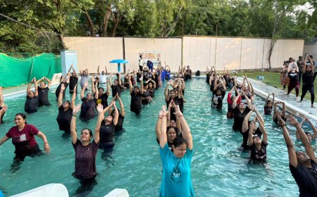 Lucknow's Grand Aqua Yoga Event Redefines Holistic Wellness