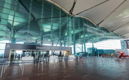 Farmers Board Historical First Flight From Noida International Airport