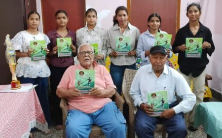 Youngsters Club Women’s Football Team Honors President with Runners-Up Trophy