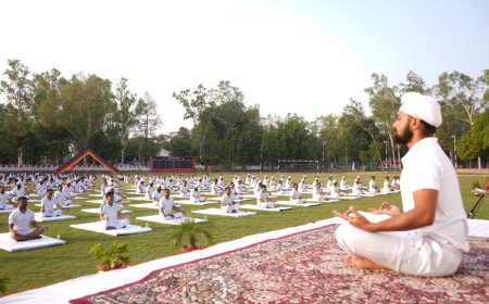 Sikh Light Infantry Training Centre Celebrates International Yoga Day