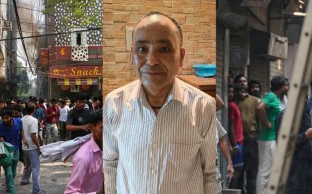  Malviya Nagar Hotel Cook Arrested Over Deadly Delhi Fire Tragedies