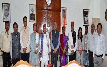 NCST Chairman Meets Governor To Discuss Himachal Tribal Area Progress