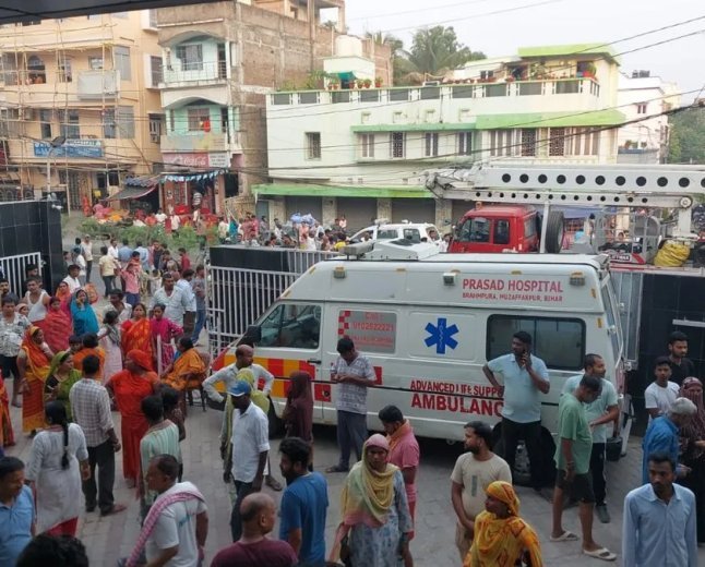 Four Patients Lose Their Lives In Devastating Blaze At Private Hospital In Bihar's Muzaffarpur