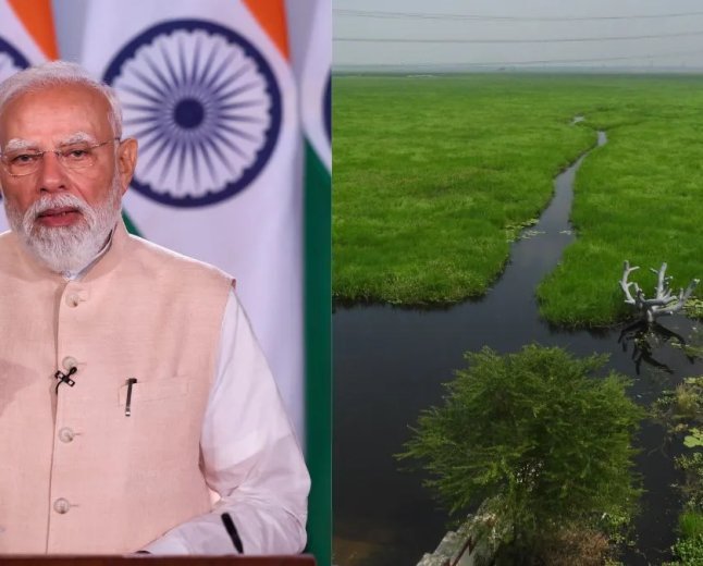 Modi crowns Ballia's Surha Tal as India's historic 100th Ramsar site