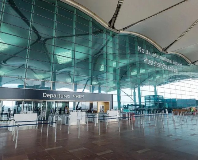 Farmers Board Historical First Flight From Noida International Airport