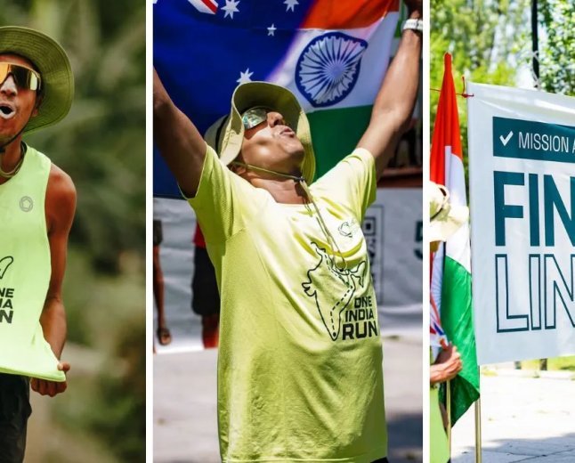 Twenty-Three-Year-Old Om Satija Becomes Youngest Person To Run Length Of India