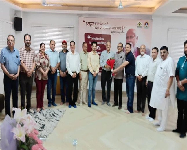 Governor Kavinder Gupta Advocates Spiritual Wellness at Ludhiana Meditation Pyramid