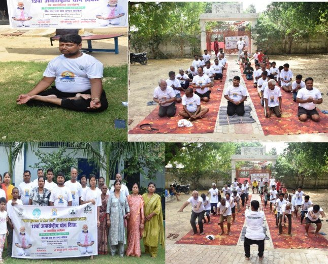 K Health & Fitness Care Foundation Leads Yoga Movement in Lucknow