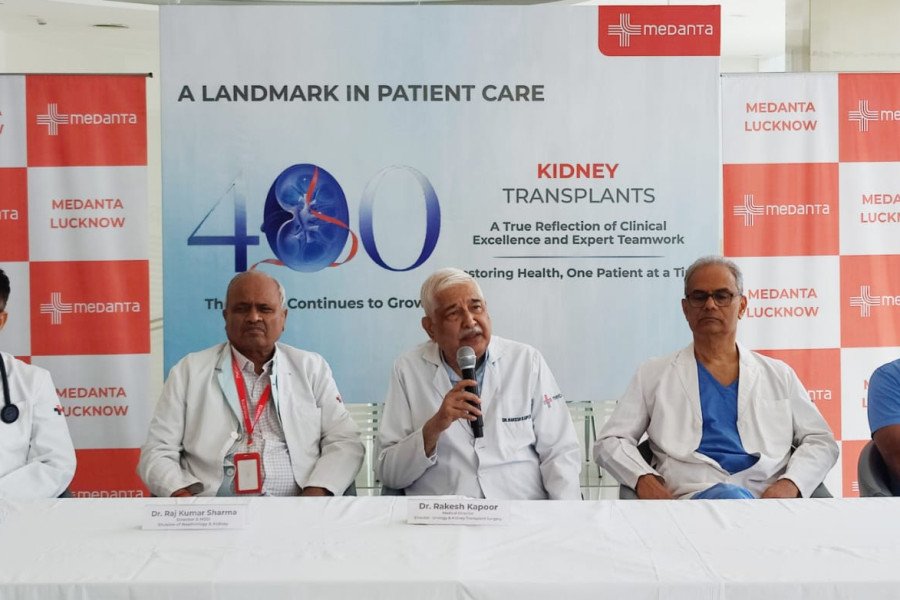 Milestone Achievement: Medanta Lucknow Successfully Completes Four Hundredth Kidney Transplant