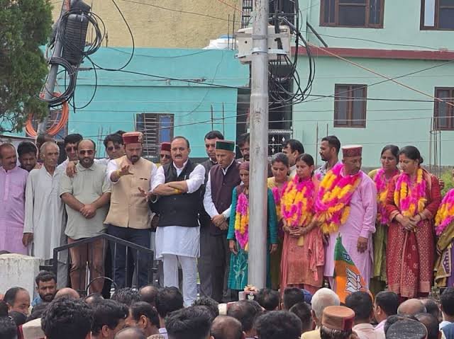 BJP Sweeps Both Top Positions in Shillai Block Development Committee Elections