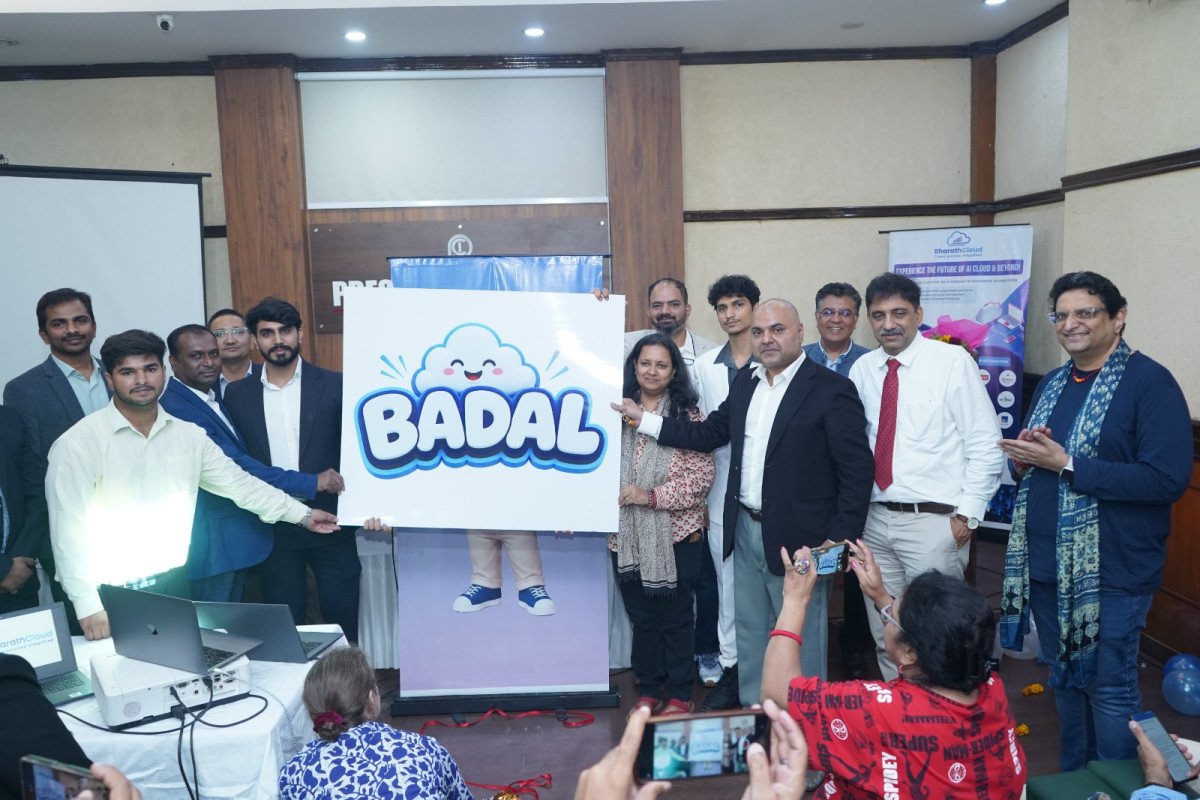 BharathCloud Debuts 'Badal' Mascot to Humanize India's Sovereign AI Cloud
