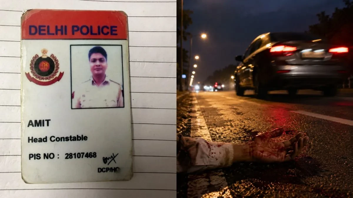 Delhi Traffic Cop Tragically Killed In Speeding Car Hit And Run