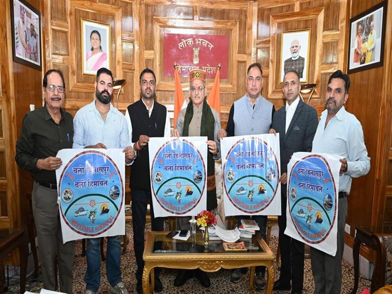Himachal Governor Launches ‘Chalo Himachal’ Poster Campaign To Boost Adventure Tourism
