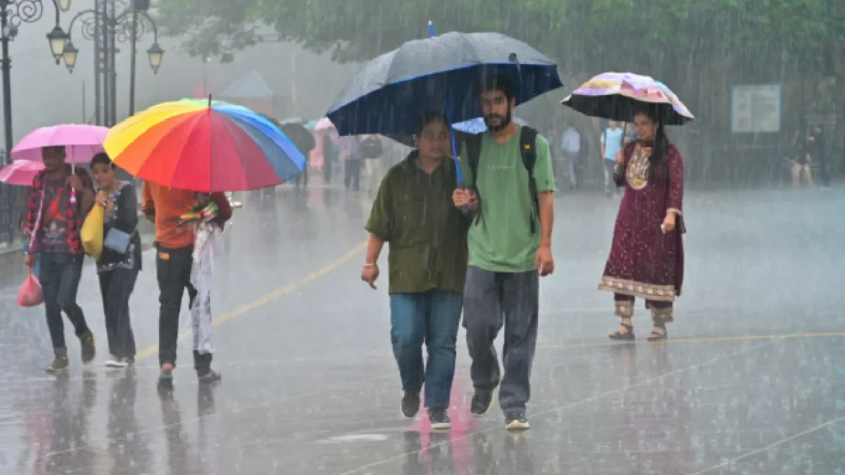 Heavy Monsoon Rains Lash Delhi National Capital Region Triggering Emergency Weather Red Alert