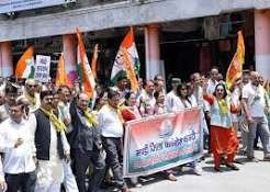 Himachal Congress Stages Statewide Street Protests Over Alleged Ram Temple Donation Theft