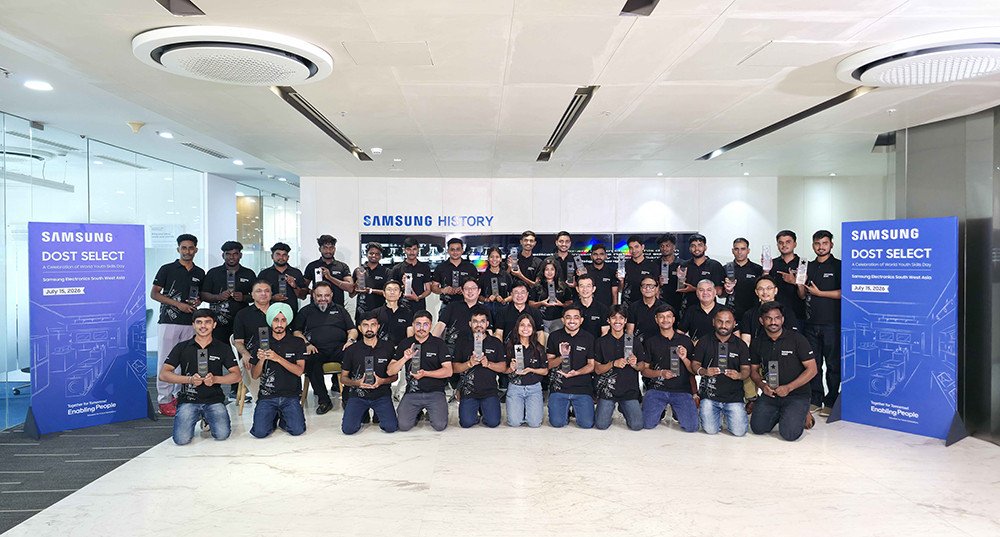 Samsung India Honors 30 Top Performers Under 'Samsung DOST' Program