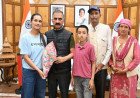 Chief Minister Felicitates Everest Summiteer Ruchi Thakur for Her Historic Achievement