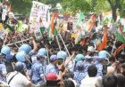 Congress Leaders Staged Flash Protest Near Prime Minister Residence Following Student Lathi Charge Incident