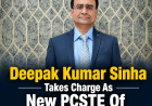 Deepak Kumar Sinha Takes Charge As New PCSTE Of North Central Railway