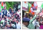 Rival Protests Rock BJP Office In Shimla Over Competitive Exam Paper Leak