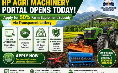HP Agri Machinery Portal Opens Today: Apply for 50% Farm Equipment Subsidy via Transparent Lottery