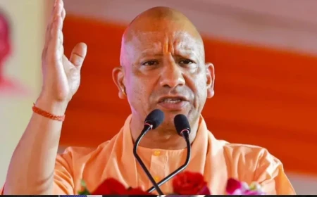 Uttar Pradesh Chief Minister Yogi Adityanath lays foundation for Lodheshwar Mahadev Corridor
