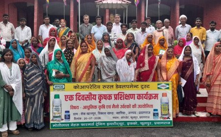 CORDET Empowers Prayagraj Farmers with Modern Nano-Fertilizer Training