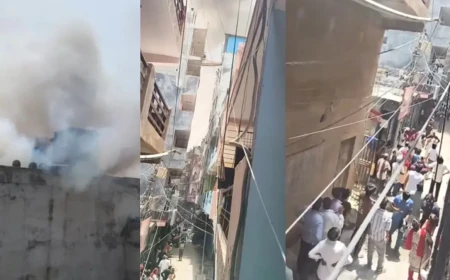 Tragic Fire Erupts At Residential Complex In Noida Leaving Two Dead
