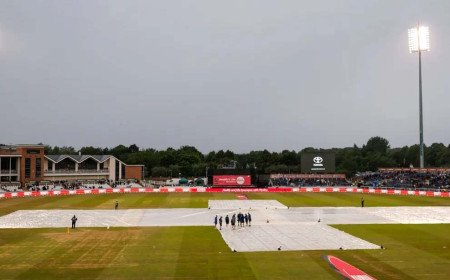 Rain Spoils Sport as Series Opener Between India and England Abandoned in Durham