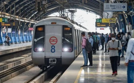 Delhi Metro Closes Sixteen Central Stations Temporarily Due To Heightened Capital Security Measures Today