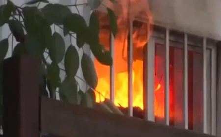 Mother And Two Daughters Tragically Die In Devastating House Fire In Delhis Lodhi Colony