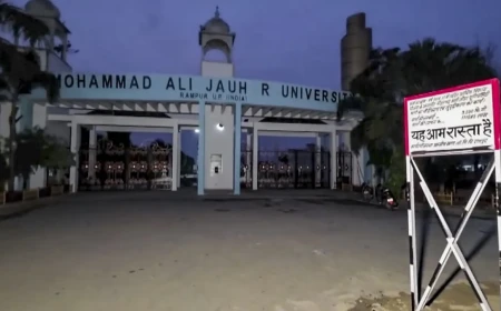 Rampur Development Authority Orders Demolition Of Thirty Eight Jauhar University Buildings