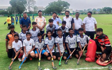 Hosts KP Inter College Claim Commanding Victory in District Nehru Hockey Tournament