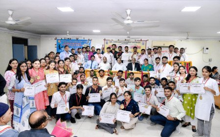 Kulbhaskar Ashram PG College Honors Over 350 Meritorious Alumni and Exemplary Educators in Grand Ceremony