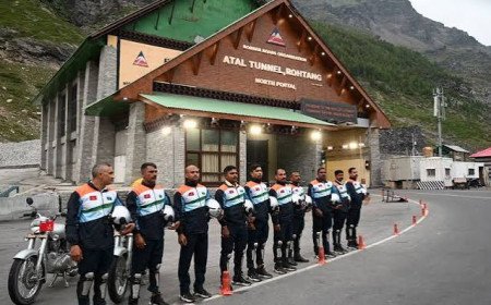 Army’s Dare Devils Ride Into Record Books Inside Rohtang’s Iconic Atal Tunnel