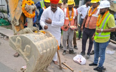 Suez India Begins Laying New Sewer Line at Lucknow's IT Chauraha