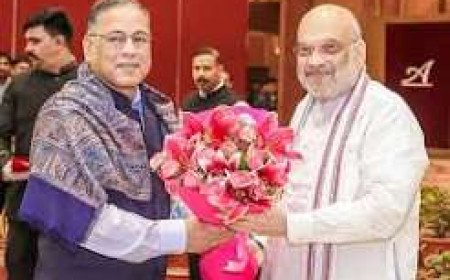 Amit Shah’s farewell dinner for ex-IB chief Tapan Deka sparks political speculation