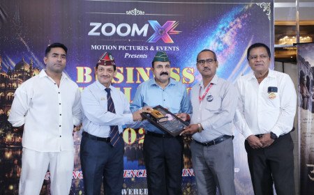 Rural Journalists Association District President R.L. Pandey Honored with ZoomX Business Excellence Award 2026