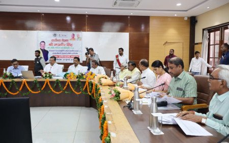 Ambedkar Nagar CDO Pushes for ODF Plus Excellence in SBM-G Review Meeting