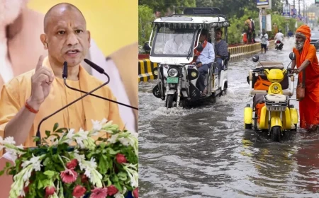 Chief Minister Yogi Adityanath Orders 24 Hour Rain Calamity Compensation In Uttar Pradesh