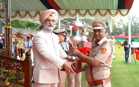 Delhi Lieutenant Governor Honours Greater Kailash-I With Prestigious Cleanest Police Station Award
